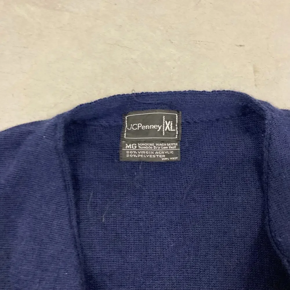 vintage 80s JCPenney cardigan sweater
